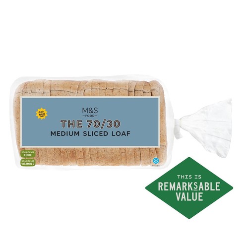 M&S The 70/30 Medium Sliced Loaf
