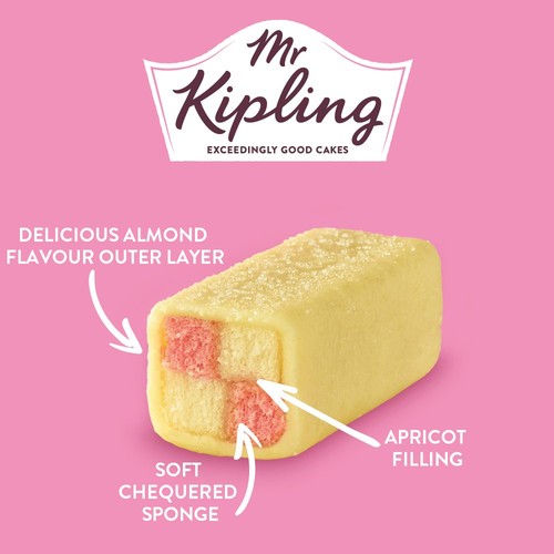Mr Kipling Small Battenberg Cakes