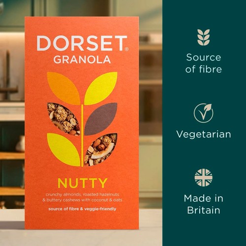 Dorset Cereals Nutty Granola Breakfast Cereal