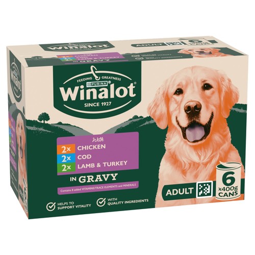Winalot Cod in Gravy Wet Dog Food