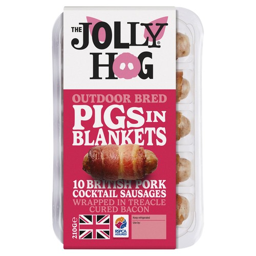 The Jolly Hog 10 Outdoor Bred Pigs in Blankets