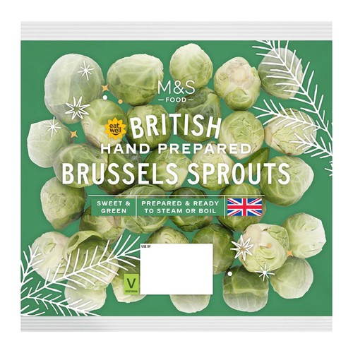 M&S British Prepped Brussels Sprouts