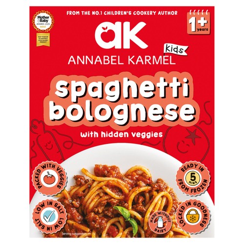 Annabel Karmel Frozen Spaghetti Bolognese with hidden veggies