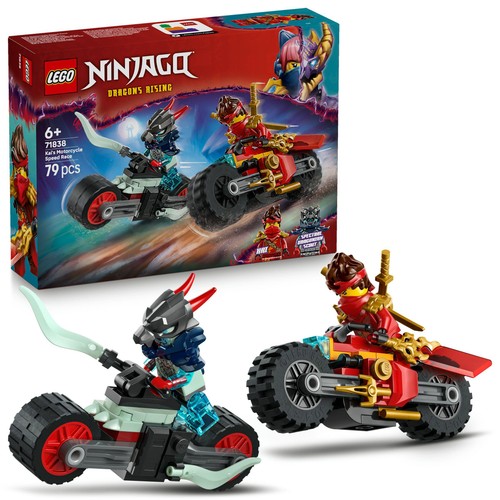 LEGO Ninjago Kai's Motorcycle Speed Race 71838 6+