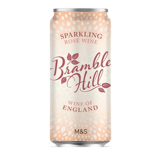 M&S Bramble Hill Sparkling Rose Can