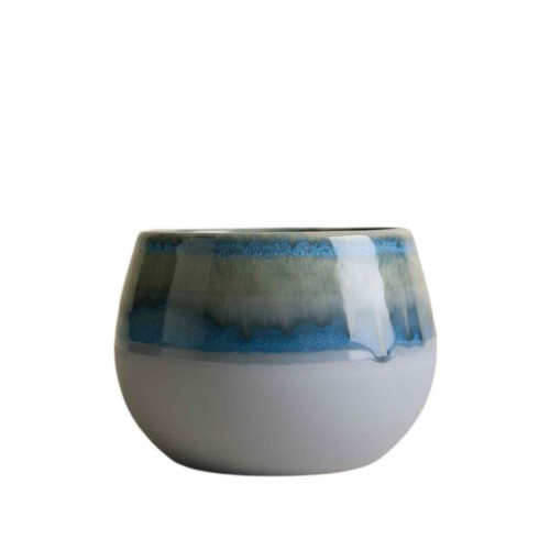 M&S Reactive Glaze Hug Mug, Blue