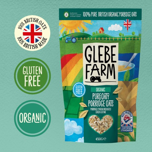PureOaty Gluten Free Organic Porridge Oats