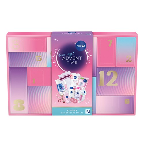 Nivea Love My Advent Time, 12 Day Advent Calendar Gift