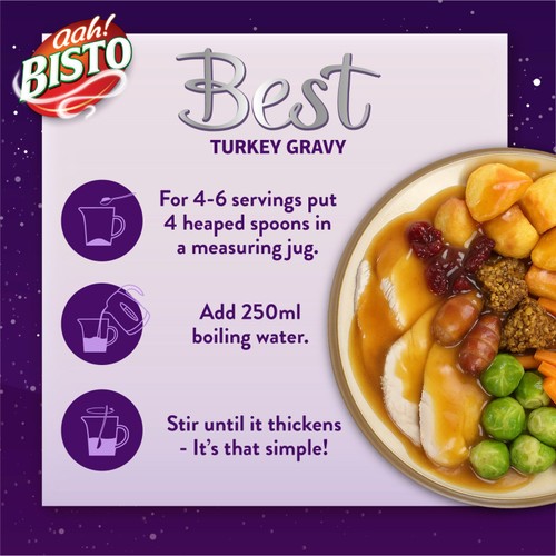 Bisto Best Turkey Gravy Granules