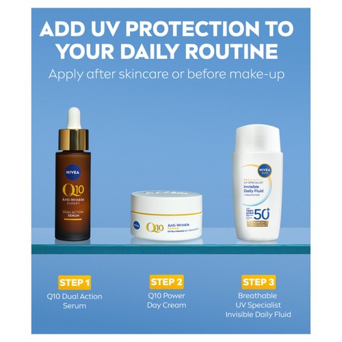 NIVEA SUN UV Face Invisible Daily Fluid SPF 50 Sunscreen