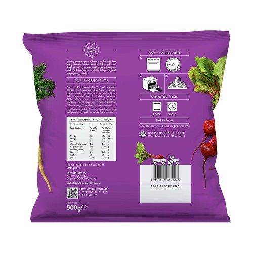 Strong Roots Mixed Root Vegetable Fries