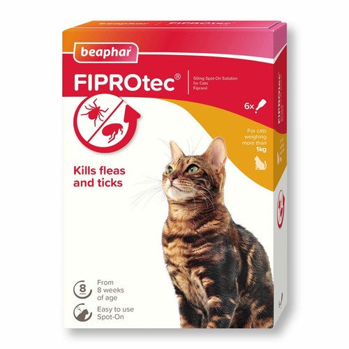 Beaphar FIPROtec Flea & Tick Spot-On for Cats