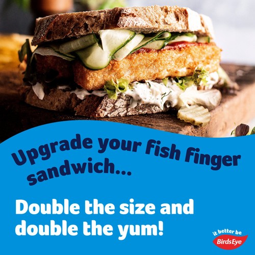 Birds Eye 6 ASC Chunky Crispy Battered Fish Fingers