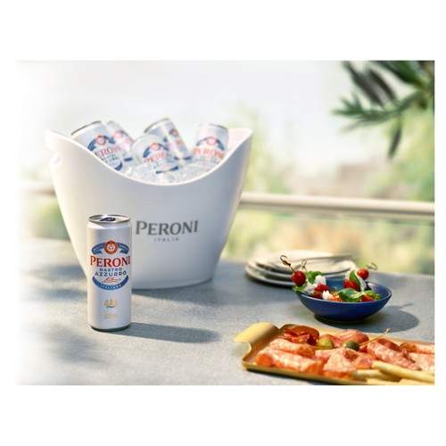 Peroni Nastro Azzurro Beer Lager Cans