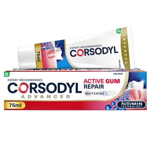 Corsodyl Active Gum Repair Toothpaste Whitening