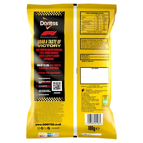 Doritos Golden Sriracha