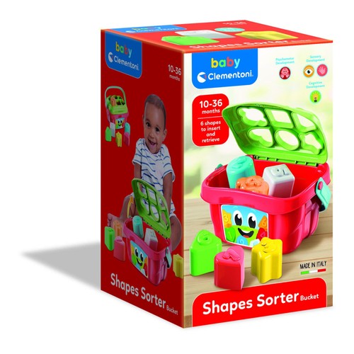 Baby Clementoni Shape Sorter Bucket