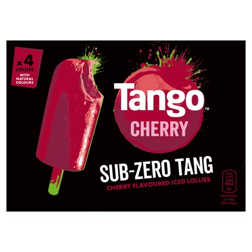 Tango Cherry Sub Zero Tang Lollies