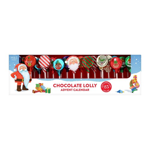 M&S Chocolate Lolly Advent Calendar