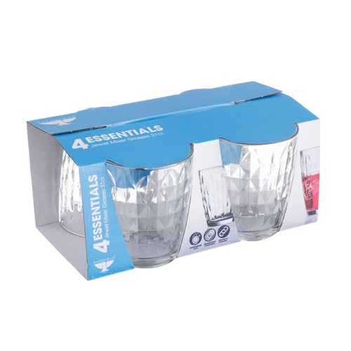 Ravenhead Essentials Jewel Hi-Ball Glasses Set 380ml
