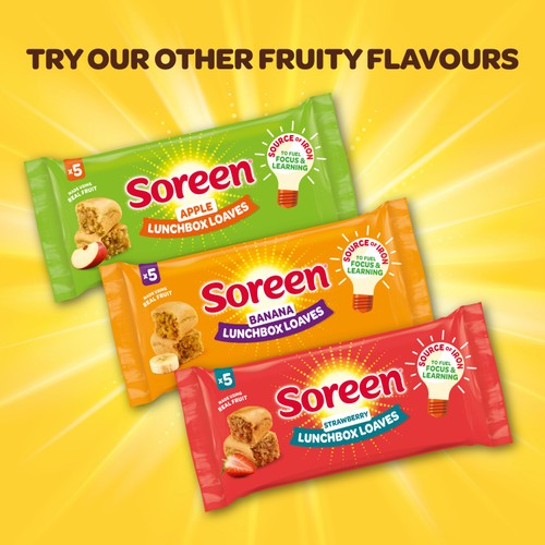 Soreen 10 Individually Wrapped Malt Lunchbox Loaves