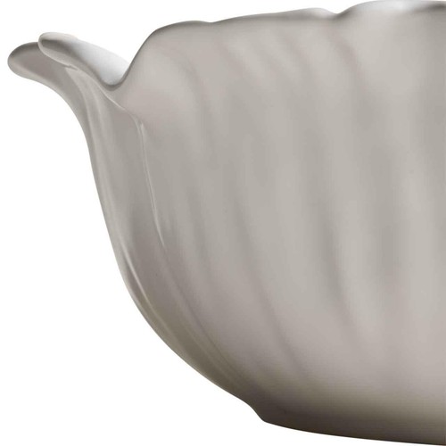 M&S Floral Serving Bowl, White