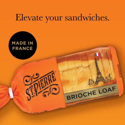 St Pierre Sliced Brioche Loaf
