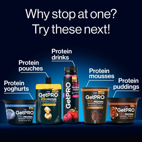 GetPro 15g High Protein Blueberry Yoghurt