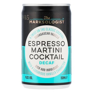 The Marksologist Decaf Vanilla Espresso Martini Cocktail