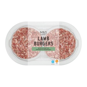 M&S Grill 2 Lamb Burgers