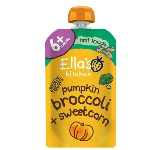 Ella's Kitchen Organic Pumpkin and Broccoli Food Pouch