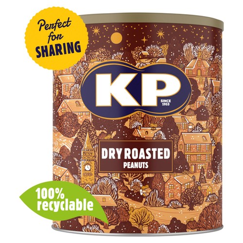 KP Dry Roasted Peanuts Tin