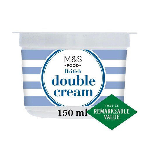 M&S British Double Cream