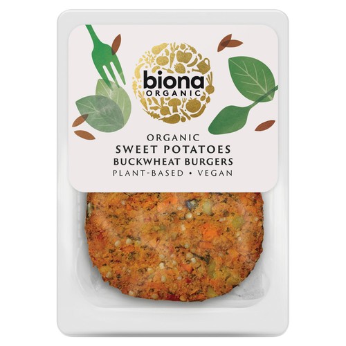 Biona Organic Sweet Potato Buckwheat Burgers