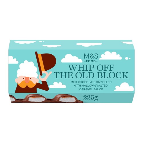 M&S Whip Off The Old Block Chocolate Bar