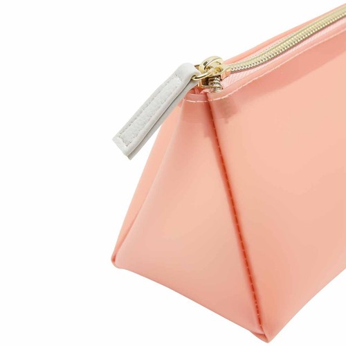 M&S Set of 3 Wide Opening Make-Up Bags, Pink