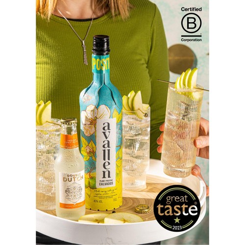 Avallen Calvados FrugalPac Paper Bottle