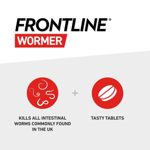FRONTLINE Wormer Tablets X Large Dog from 17.5kg