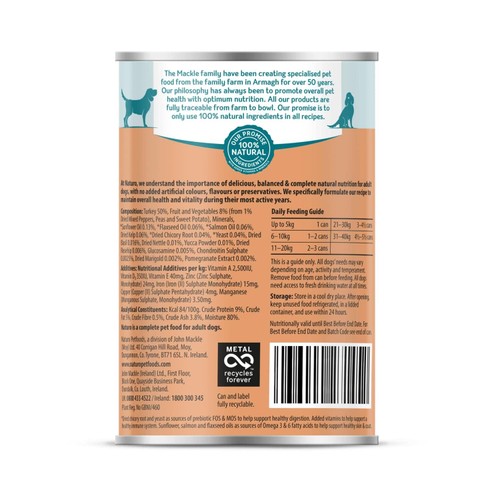 Naturo Grain & Gluten Free Turkey in Herb Gravy