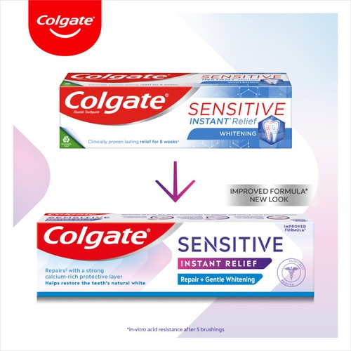 Colgate Sensitive Instant Relief Teeth Whitening Toothpaste