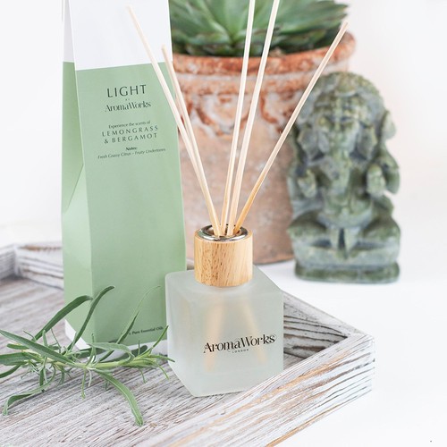 AromaWorks Reed Diffuser Lemongrass & Bergamot