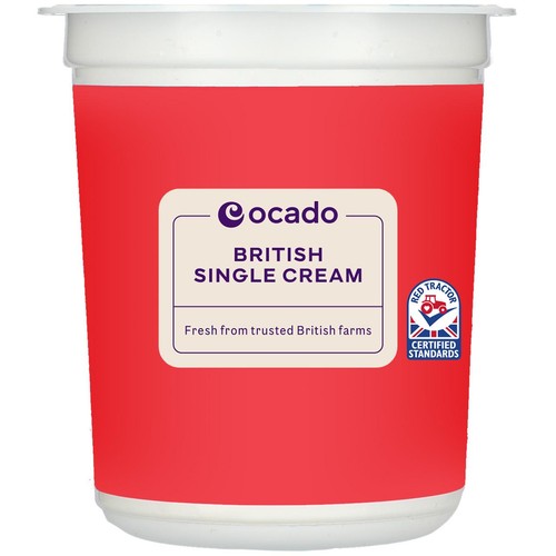 Ocado British Single Cream