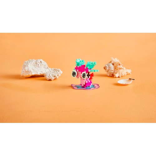 Plus-Plus Adoring Axolotl Pet Pack