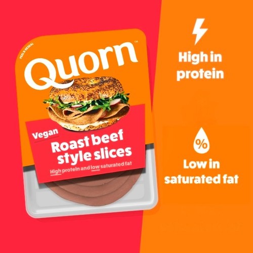 Quorn Roast Beef Vegan Deli Slices