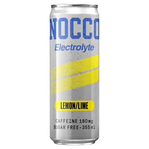 Nocco Electrolyte Lemon Lime 355ml 12-pack