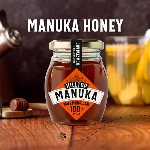 Hilltop Honey Manuka MGO100+ Honey