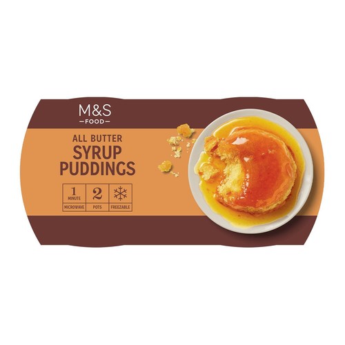 M&S Syrup Sponge Puddings