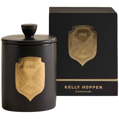 M&S X Kelly Hoppen No. 2 Fragrance Decorative Scented Candle, Black 
