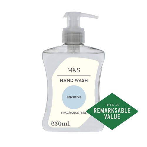 M&S Sensitive Hand Wash Fragrance Free