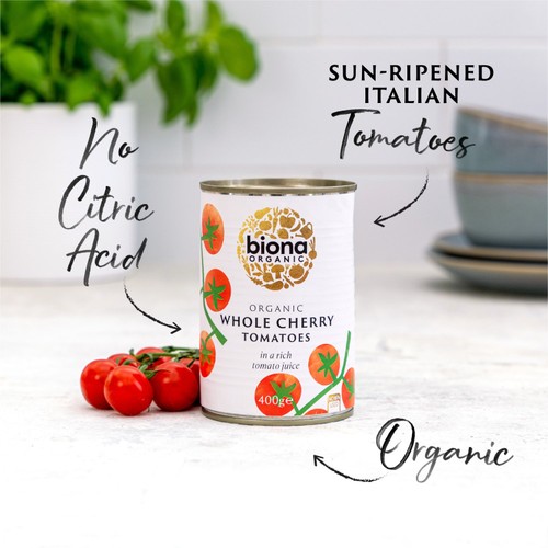 Biona Organic Whole Cherry Tomatoes